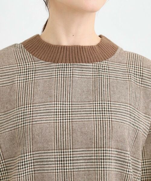 SHOO・LA・RUE / シューラルー カットソー | チェック柄プルオーバー | 詳細12