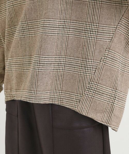 SHOO・LA・RUE / シューラルー カットソー | チェック柄プルオーバー | 詳細15