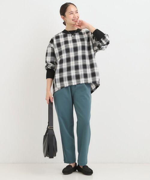 SHOO・LA・RUE / シューラルー カットソー | チェック柄プルオーバー | 詳細3