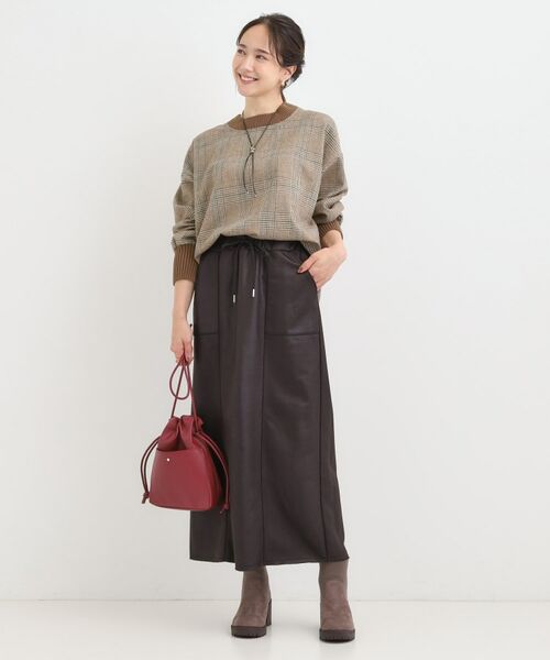 SHOO・LA・RUE / シューラルー カットソー | チェック柄プルオーバー | 詳細7