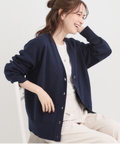 SHOO・LA・RUE / シューラルー カーディガン・ボレロ | 【洗える/毛玉レス】表面がきれいなVネックカーディガン