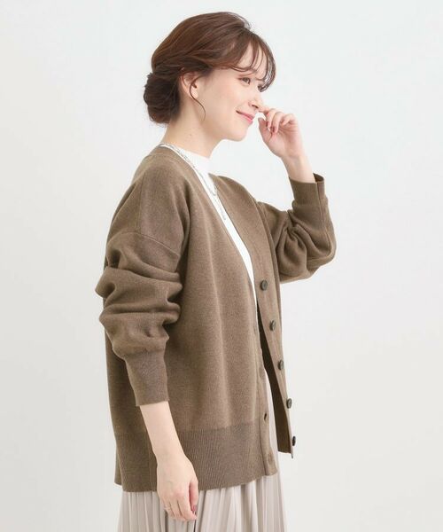 SHOO・LA・RUE / シューラルー カーディガン・ボレロ | 【洗える/毛玉レス】表面がきれいなVネックカーディガン | 詳細10