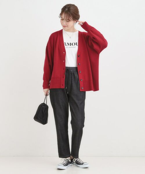 SHOO・LA・RUE / シューラルー カーディガン・ボレロ | 【洗える/毛玉レス】表面がきれいなVネックカーディガン | 詳細15