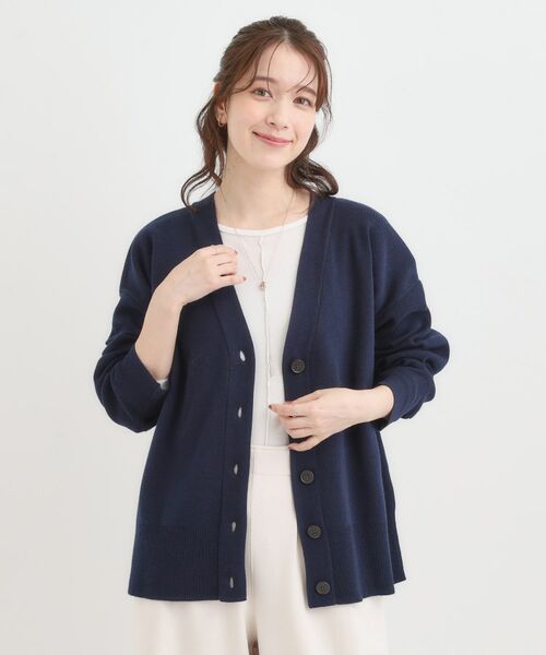 SHOO・LA・RUE / シューラルー カーディガン・ボレロ | 【洗える/毛玉レス】表面がきれいなVネックカーディガン | 詳細18