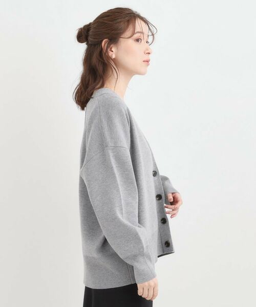 SHOO・LA・RUE / シューラルー カーディガン・ボレロ | 【洗える/毛玉レス】表面がきれいなVネックカーディガン | 詳細2