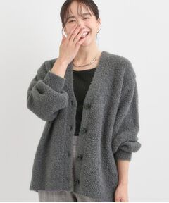 SHOO・LA・RUE / シューラルー カーディガン・ボレロ | 【S-LL】思わず触れたくなる ふわふわ Vネックニットカーディガン