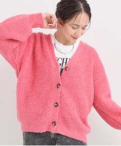 SHOO・LA・RUE / シューラルー カーディガン・ボレロ | 【S-LL】思わず触れたくなる ふわふわ Vネックニットカーディガン