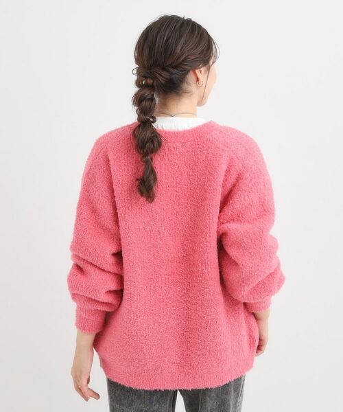 SHOO・LA・RUE / シューラルー カーディガン・ボレロ | 【S-LL】思わず触れたくなる ふわふわ Vネックニットカーディガン | 詳細14