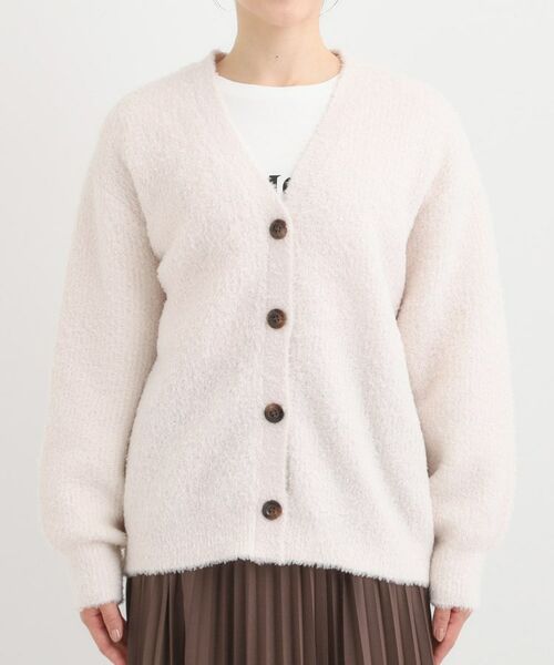 SHOO・LA・RUE / シューラルー カーディガン・ボレロ | 【S-LL】思わず触れたくなる ふわふわ Vネックニットカーディガン | 詳細17