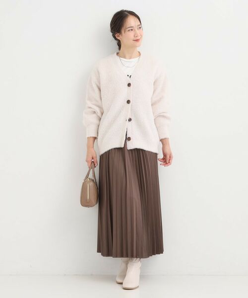 SHOO・LA・RUE / シューラルー カーディガン・ボレロ | 【S-LL】思わず触れたくなる ふわふわ Vネックニットカーディガン | 詳細3