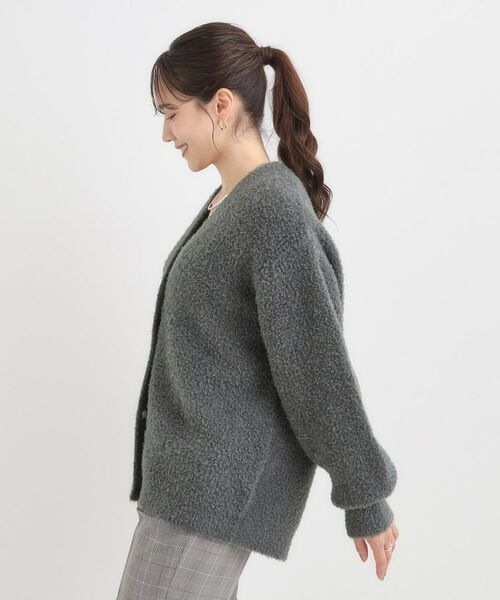 SHOO・LA・RUE / シューラルー カーディガン・ボレロ | 【S-LL】思わず触れたくなる ふわふわ Vネックニットカーディガン | 詳細6