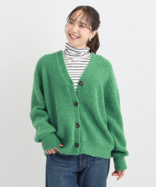 SHOO・LA・RUE / シューラルー カーディガン・ボレロ | 【S-LL】思わず触れたくなる ふわふわ Vネックニットカーディガン | 詳細9