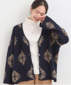 SHOO・LA・RUE / シューラルー カーディガン・ボレロ | 羽織るだけでスタイリングの主役に 起毛柄カーディガン