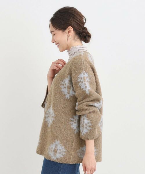 SHOO・LA・RUE / シューラルー カーディガン・ボレロ | 羽織るだけでスタイリングの主役に 起毛柄カーディガン | 詳細14