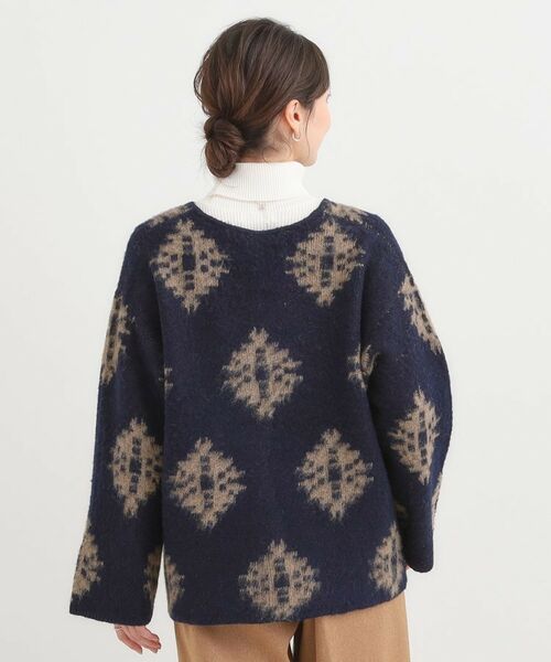 SHOO・LA・RUE / シューラルー カーディガン・ボレロ | 羽織るだけでスタイリングの主役に 起毛柄カーディガン | 詳細2