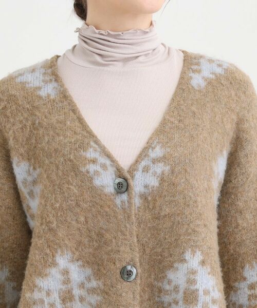 SHOO・LA・RUE / シューラルー カーディガン・ボレロ | 羽織るだけでスタイリングの主役に 起毛柄カーディガン | 詳細20