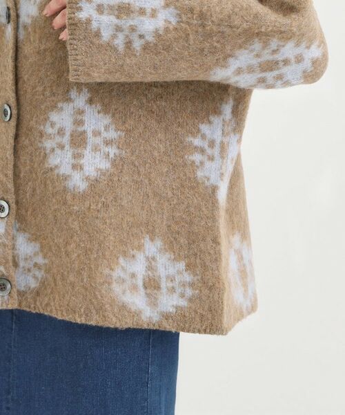 SHOO・LA・RUE / シューラルー カーディガン・ボレロ | 羽織るだけでスタイリングの主役に 起毛柄カーディガン | 詳細22
