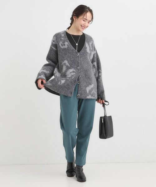 SHOO・LA・RUE / シューラルー カーディガン・ボレロ | 羽織るだけでスタイリングの主役に 起毛柄カーディガン | 詳細7