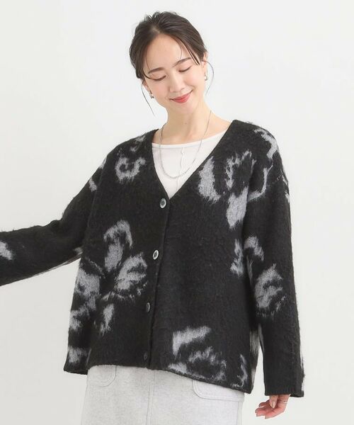 SHOO・LA・RUE / シューラルー カーディガン・ボレロ | 羽織るだけでスタイリングの主役に 起毛柄カーディガン | 詳細9