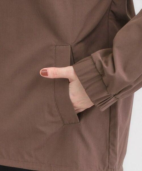 SHOO・LA・RUE / シューラルー レザーブルゾン・ジャケット | ノーカラータックデザインメモリーブルゾン | 詳細18