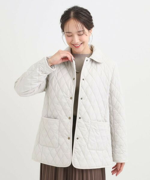 SHOO・LA・RUE / シューラルー その他アウター | 【撥水/フード取り外し可】サッと羽織れる ダイヤ柄キルトジャケット【CIRCRIC】 | 詳細10