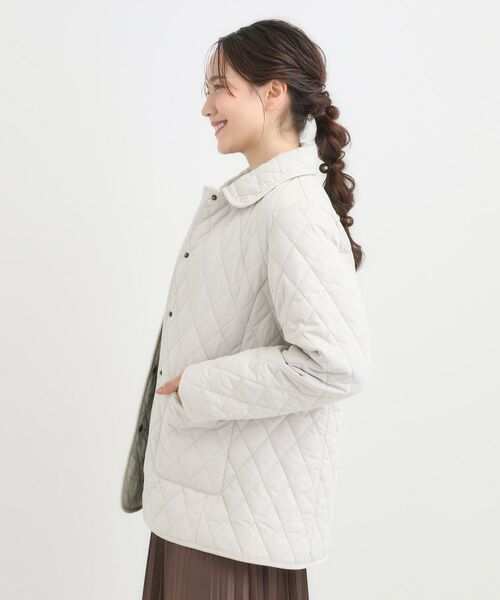 SHOO・LA・RUE / シューラルー その他アウター | 【撥水/フード取り外し可】サッと羽織れる ダイヤ柄キルトジャケット【CIRCRIC】 | 詳細11