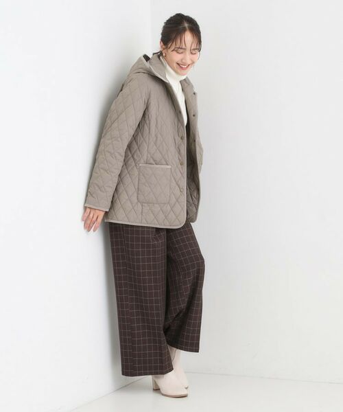 SHOO・LA・RUE / シューラルー その他アウター | 【撥水/フード取り外し可】サッと羽織れる ダイヤ柄キルトジャケット【CIRCRIC】 | 詳細19