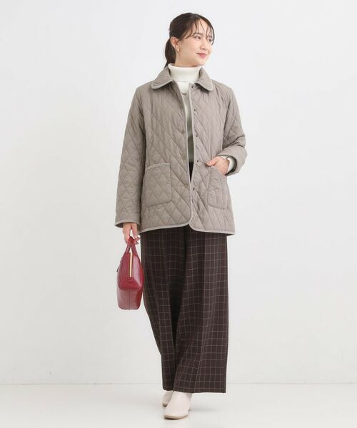 SHOO・LA・RUE / シューラルー その他アウター | 【撥水/フード取り外し可】サッと羽織れる ダイヤ柄キルトジャケット【CIRCRIC】 | 詳細20