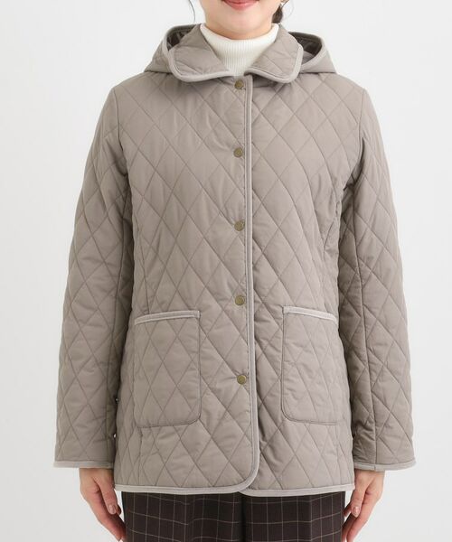 SHOO・LA・RUE / シューラルー その他アウター | 【撥水/フード取り外し可】サッと羽織れる ダイヤ柄キルトジャケット【CIRCRIC】 | 詳細22