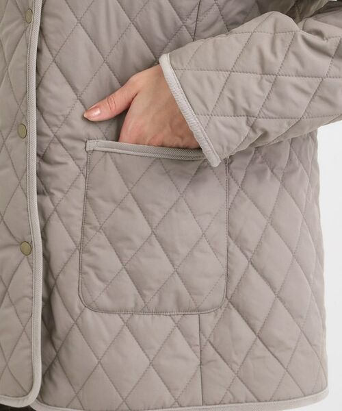 SHOO・LA・RUE / シューラルー その他アウター | 【撥水/フード取り外し可】サッと羽織れる ダイヤ柄キルトジャケット【CIRCRIC】 | 詳細27