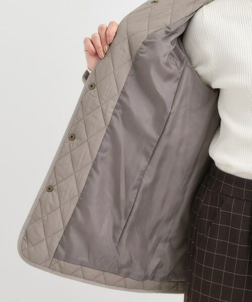 SHOO・LA・RUE / シューラルー その他アウター | 【撥水/フード取り外し可】サッと羽織れる ダイヤ柄キルトジャケット【CIRCRIC】 | 詳細29