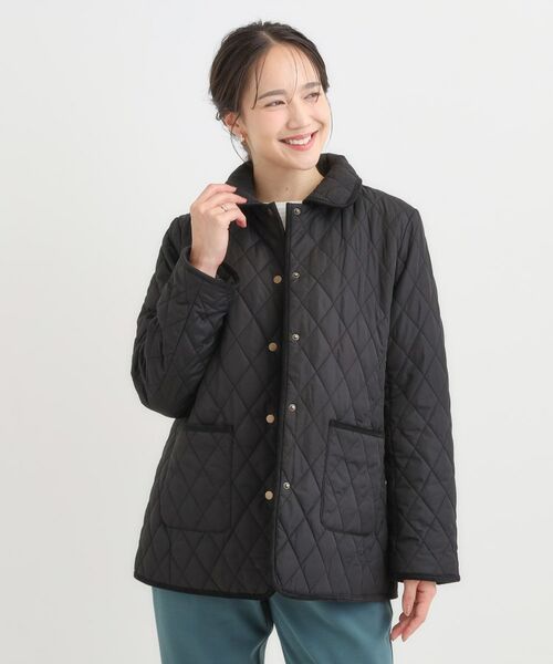 SHOO・LA・RUE / シューラルー その他アウター | 【撥水/フード取り外し可】サッと羽織れる ダイヤ柄キルトジャケット【CIRCRIC】 | 詳細3