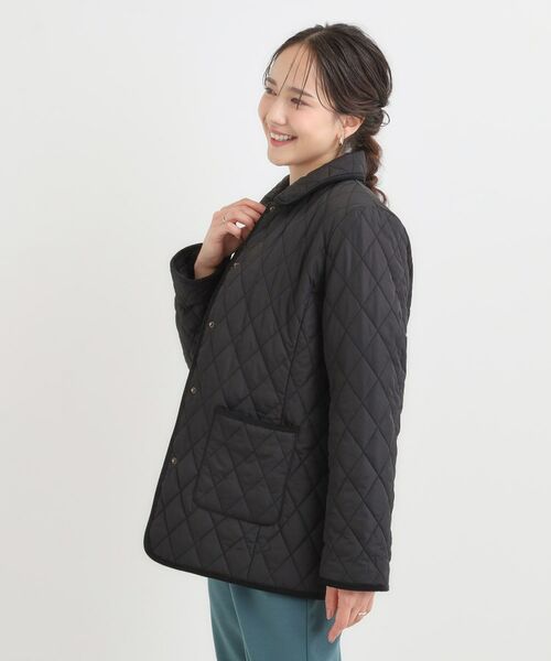 SHOO・LA・RUE / シューラルー その他アウター | 【撥水/フード取り外し可】サッと羽織れる ダイヤ柄キルトジャケット【CIRCRIC】 | 詳細4