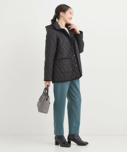 SHOO・LA・RUE / シューラルー その他アウター | 【撥水/フード取り外し可】サッと羽織れる ダイヤ柄キルトジャケット【CIRCRIC】 | 詳細5