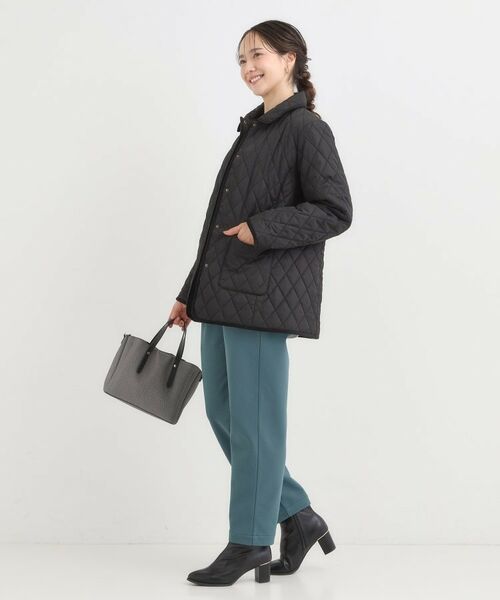 SHOO・LA・RUE / シューラルー その他アウター | 【撥水/フード取り外し可】サッと羽織れる ダイヤ柄キルトジャケット【CIRCRIC】 | 詳細6