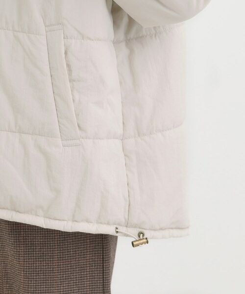 SHOO・LA・RUE / シューラルー レザーブルゾン・ジャケット | 【洗濯機可/撥水/S-LL】リバーシブル ノーカラー中綿ブルゾン | 詳細28