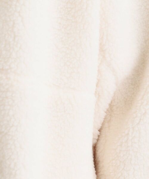 SHOO・LA・RUE / シューラルー レザーブルゾン・ジャケット | 【洗濯機可/S-LL】即サマになる ボアノーカラーブルゾン | 詳細12