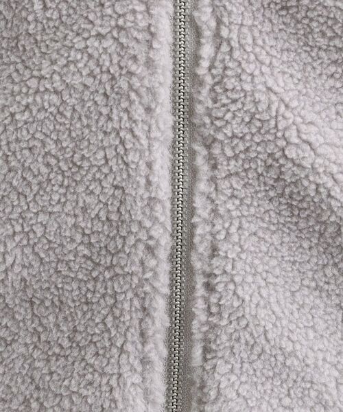 SHOO・LA・RUE / シューラルー レザーブルゾン・ジャケット | 【洗濯機可/S-LL】即サマになる ボアノーカラーブルゾン | 詳細16