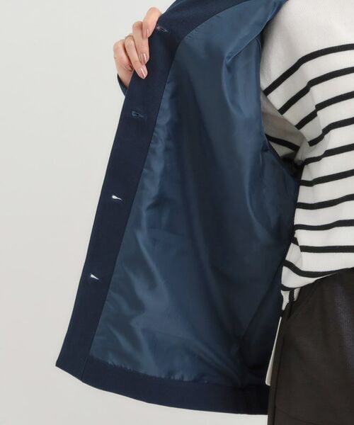 SHOO・LA・RUE / シューラルー ステンカラーコート | 【S-LL】オーバーシルエットでこなれ感 襟コール カバーオール | 詳細16