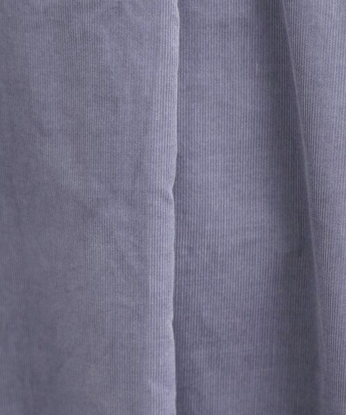 SHOO・LA・RUE / シューラルー チュニック | 【洗濯機可/S-LL】すっきり見えにこだわった コーデュロイチュニックワンピース | 詳細16