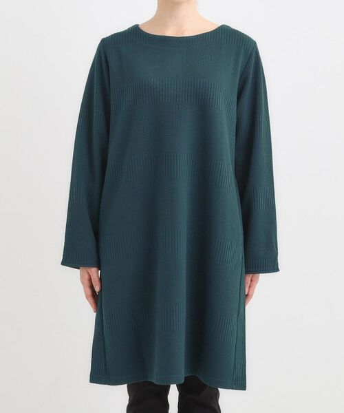 SHOO・LA・RUE / シューラルー チュニック | 身体のラインをきれいにカバー Aラインチュニックワンピース | 詳細13