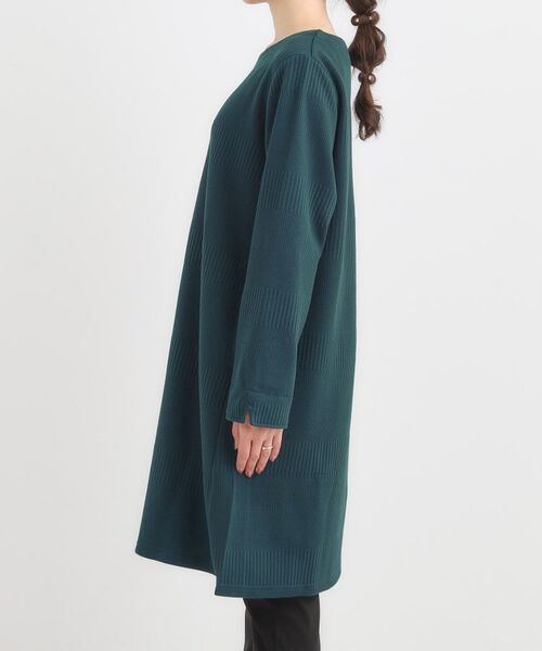 SHOO・LA・RUE / シューラルー チュニック | 身体のラインをきれいにカバー Aラインチュニックワンピース | 詳細14