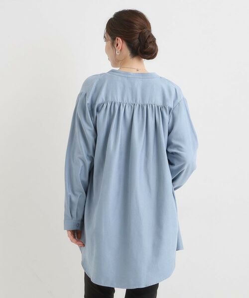 SHOO・LA・RUE / シューラルー チュニック | 【洗濯機可/S-LL】滑らかなタッチが心地よい マイクロコールチュニック | 詳細10