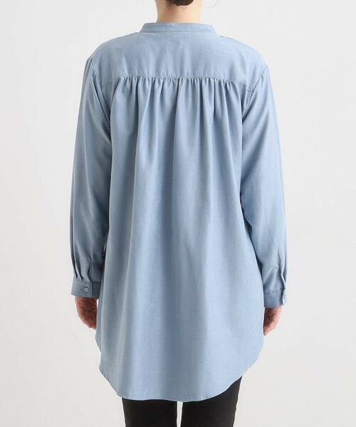 SHOO・LA・RUE / シューラルー チュニック | 【洗濯機可/S-LL】滑らかなタッチが心地よい マイクロコールチュニック | 詳細15