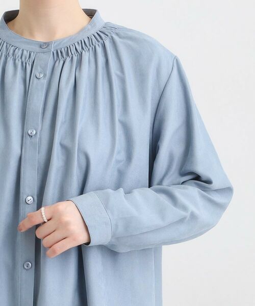 SHOO・LA・RUE / シューラルー チュニック | 【洗濯機可/S-LL】滑らかなタッチが心地よい マイクロコールチュニック | 詳細17