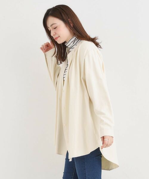 SHOO・LA・RUE / シューラルー チュニック | 【洗濯機可/S-LL】滑らかなタッチが心地よい マイクロコールチュニック | 詳細2