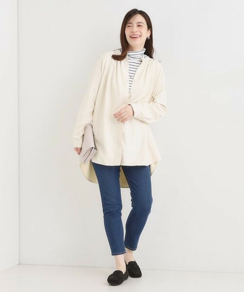 SHOO・LA・RUE / シューラルー チュニック | 【洗濯機可/S-LL】滑らかなタッチが心地よい マイクロコールチュニック | 詳細3