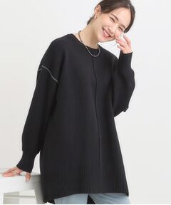 SHOO・LA・RUE / シューラルー チュニック | 【洗える/毛玉レス】チュニックニットワンピース