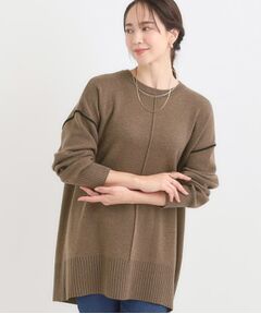 SHOO・LA・RUE / シューラルー チュニック | 【洗える/毛玉レス】チュニックニットワンピース