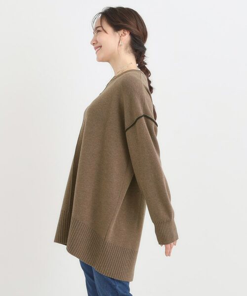 SHOO・LA・RUE / シューラルー チュニック | 【洗える/毛玉レス】チュニックニットワンピース | 詳細10